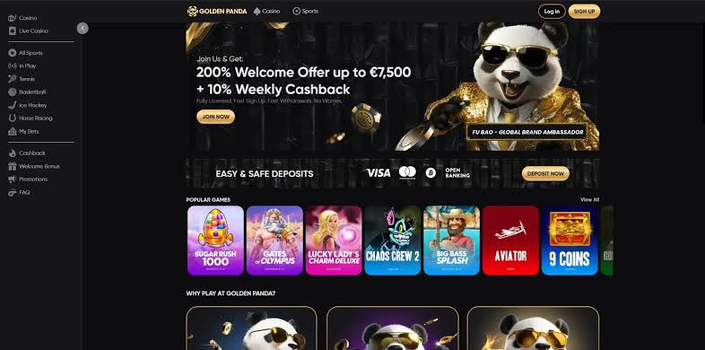 Golden Panda Casino screenshot 2